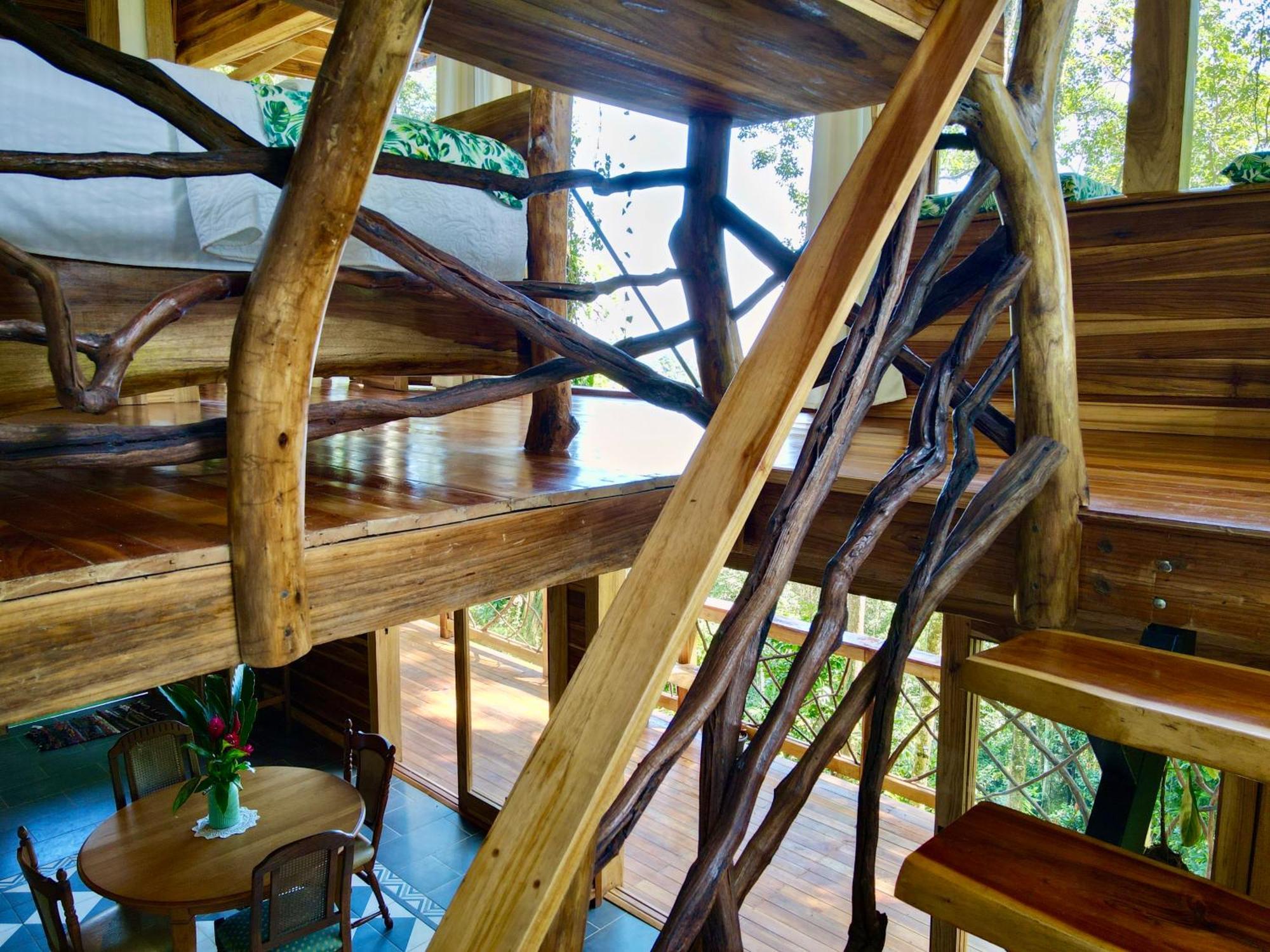 Jungle Spirit Treehouse Villa Cahuita Exteriör bild