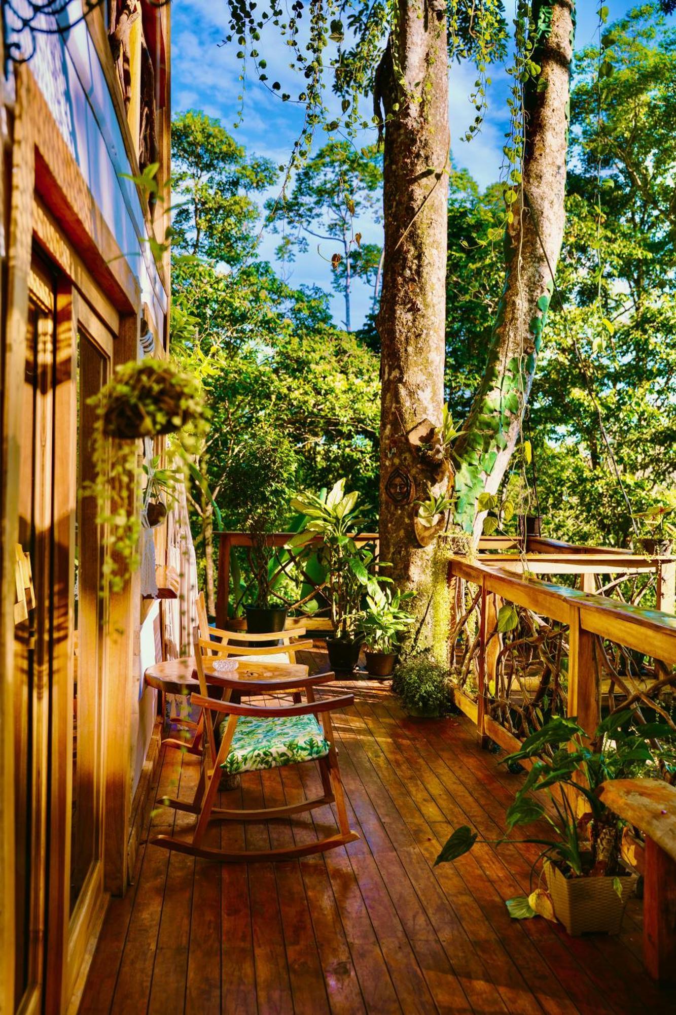 Jungle Spirit Treehouse Villa Cahuita Exteriör bild